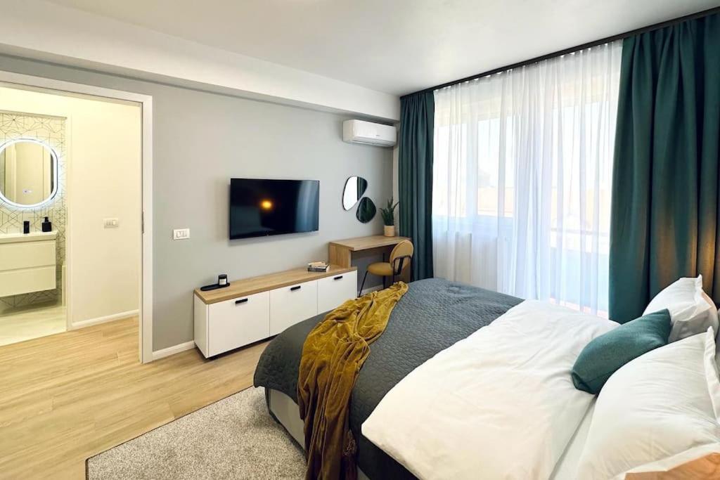 Apartment Center With Balcony Timisoara
